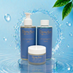 DermAura Premium Temel Cilt Bakım Seti | Niacinamide Yüz Temizleme Jeli + Cilt Sıkılaştırıcı Tonik + Nemlendirici Yüz Kremi